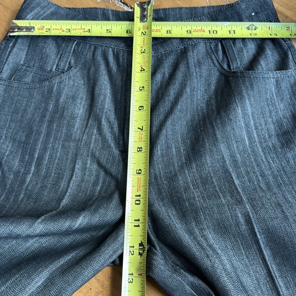 ESCADA cotton charcoal textured jeans, size 34 EU, EUC - Picture 7 of 11